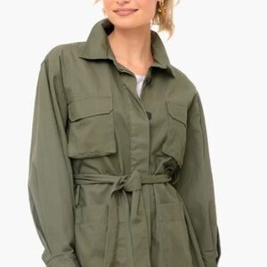 BB Dakota Khaki Utility Jacket